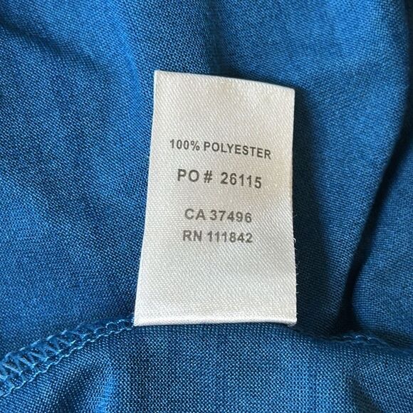 LevelWear Verve Women's Golf Tank/ Sleeveless Top Blue Size L - Picture 7 of 7